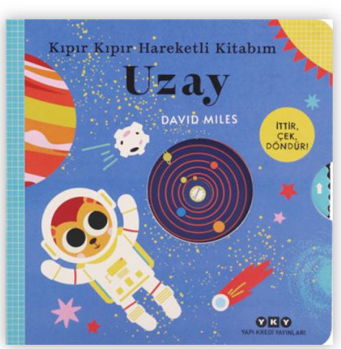 Kıpır Kıpır Hareketli Kitabım – Uzay