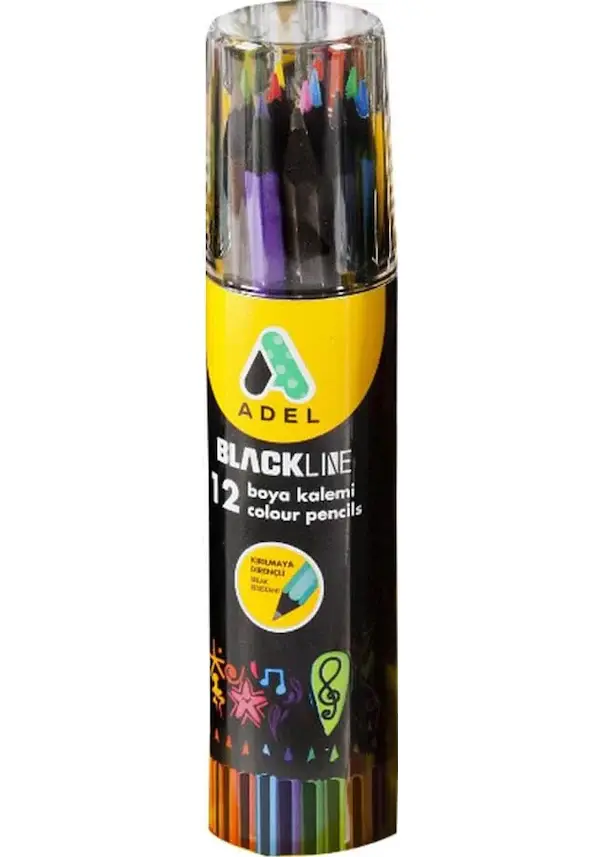 Adel Blackline 12'li Boya Kalemi